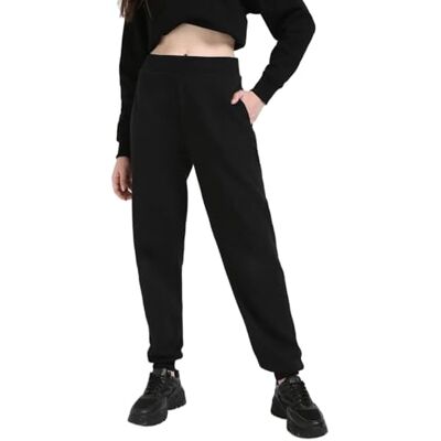 Calvin Jeans J20j224841 Joggingbyxor med upphöjd broderi, svart (CK Black), XL dam, Svart (Ck Black), XL Calvin Jeans J20j224841 Joggingbyxor med upphöjd broderi, svart (CK Black), XL dam, Svart (Ck Black), XL