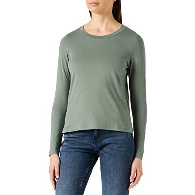 VERO MODA Dam Vmpaula L/S Noos T-shirt, Laurelkrans, M VERO MODA Dam Vmpaula L/S Noos T-shirt, Laurelkrans, M