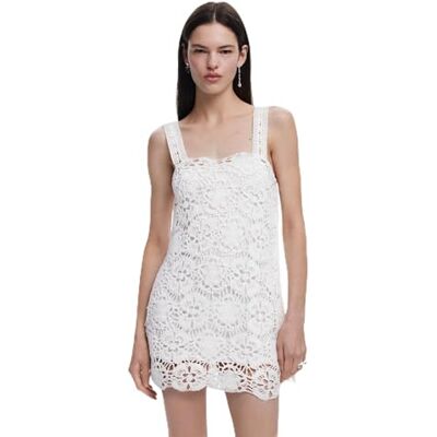 Desigual Vest_Sevilla, 1000 vit, M, Vit, M Desigual Vest_Sevilla, 1000 vit, M, Vit, M