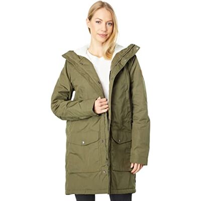 Fjällräven kvinnors grönland vinterparkas W sportjacka, grön, XS gRÖN S Fjällräven kvinnors grönland vinterparkas W sportjacka, grön, XS gRÖN S
