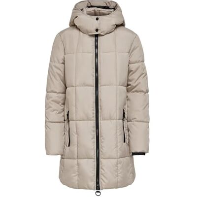 JACQUELINE de YONG quiltad kappa JDYDAISY quiltad kappa, Enkel mullvadsgrå, XS JACQUELINE de YONG quiltad kappa JDYDAISY quiltad kappa, Enkel mullvadsgrå, XS