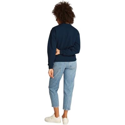 Tommy Hilfiger damtröja REG HILFIGER WW0WW44631, blå, M, Blå (mörk natt marinblå), M Tommy Hilfiger damtröja REG HILFIGER WW0WW44631, blå, M, Blå (mörk natt marinblå), M