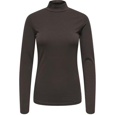 JDY ava New Turtleneck Top JRS Noos, Choklad tårta, XS JDY ava New Turtleneck Top JRS Noos, Choklad tårta, XS