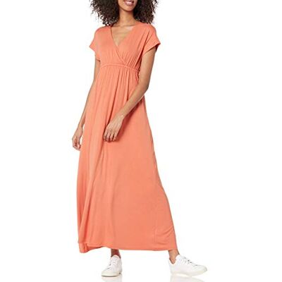 Amazon Essentials maxiklänning för kvinnor (finns i plusstorlek), rost-orange, medium Amazon Essentials maxiklänning för kvinnor (finns i plusstorlek), rost-orange, medium
