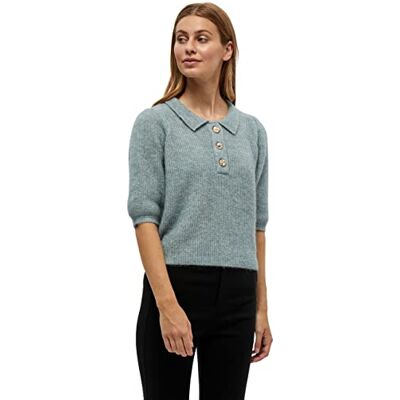 Minus tusen sticka T-shirt dam, 5003 Misty Blue Melange, XXL Minus tusen sticka T-shirt dam, 5003 Misty Blue Melange, XXL