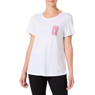 KEY LARGO KEYLARGO T-shirt för kvinnor, WT Capri rund, Vit (1 000 st), XL KEY LARGO KEYLARGO T-shirt för kvinnor, WT Capri rund, Vit (1 000 st), XL