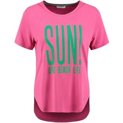 KEYLARGO dam-T-shirt, WT Sun Round, Rosa (1321), S KEYLARGO dam-T-shirt, WT Sun Round, Rosa (1321), S