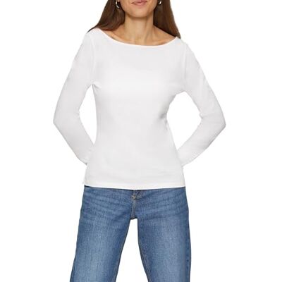 QS T-shirt långärmad, 0200, XL QS T-shirt långärmad, 0200, XL