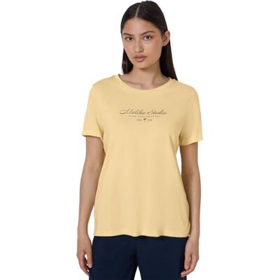Street One Studio damskjorta med folieordering, Blend Yellow, 42 Street One Studio damskjorta med folieordering, Blend Yellow, 42