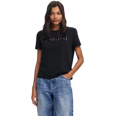 Desigual TS_Brandy, 2000 svart, L, svart, L Desigual TS_Brandy, 2000 svart, L, svart, L