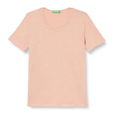 United Undercolors of Benetton T-shirt för kvinnor, Mörkt pulver 04w, XXS United Undercolors of Benetton T-shirt för kvinnor, Mörkt pulver 04w, XXS