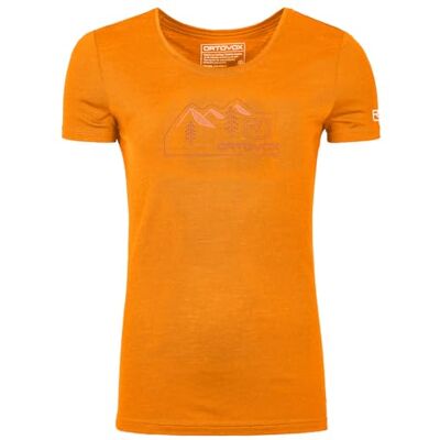ORTOVOX 150 Cool Vintage Badge TS W T-shirt Unisex Vuxen ORTOVOX 150 Cool Vintage Badge TS W T-shirt Unisex Vuxen