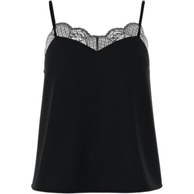 PIECES Dam Pctiffany Strap Lace Noos Bc Top, svart, XL PIECES Dam Pctiffany Strap Lace Noos Bc Top, svart, XL