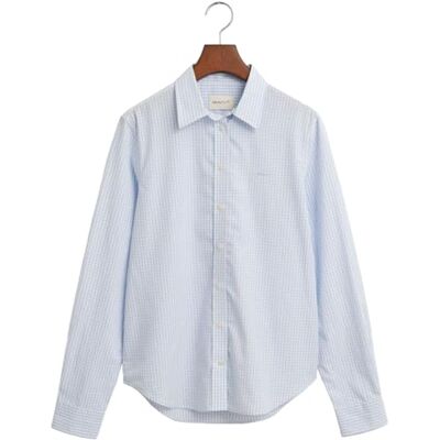 GANT dam Reg Poplin Gingham Shirt Blus GANT dam Reg Poplin Gingham Shirt Blus