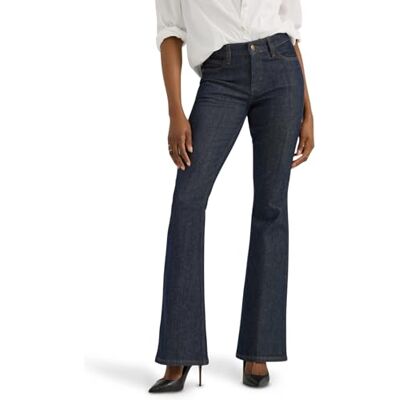 Lee Breese jeans för kvinnor, Indigo Warrior, 36 SE/Kort Lee Breese jeans för kvinnor, Indigo Warrior, 36 SE/Kort