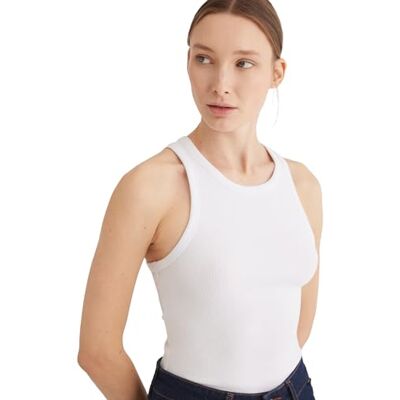 Mavi Tanktopp för damer, vit, M, Vit, M Mavi Tanktopp för damer, vit, M, Vit, M