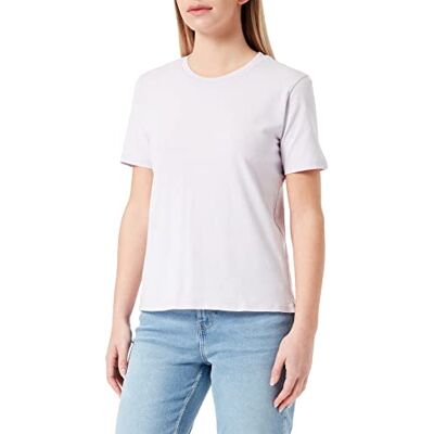 JDY ONLY farock S/S O-hals topp JRS Noos t-shirt, Lavendel frost/detalj: tvätta, XS JDY ONLY farock S/S O-hals topp JRS Noos t-shirt, Lavendel frost/detalj: tvätta, XS
