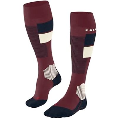 FALKE dam skidstrumpor SK4 Advanced W Kh ull funktionellt material varm tunn 1 par, röd Merlot 8117 trend, 39–40 FALKE dam skidstrumpor SK4 Advanced W Kh ull funktionellt material varm tunn 1 par, röd Merlot 8117 trend, 39–40