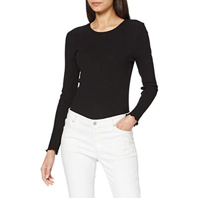 SELECTED FEMME Dam långärmad rund hals, svart, XS SELECTED FEMME Dam långärmad rund hals, svart, XS