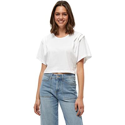 DESIRES Dam Jewel T-shirt, Vit, S DESIRES Dam Jewel T-shirt, Vit, S