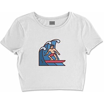 Bona Basics , Digital tryckt basic t-shirt för damer,% 100 bomull, vit, ledig, damtoppar, storlek: XL, Vit, XL Kort Bona Basics , Digital tryckt basic t-shirt för damer,% 100 bomull, vit, ledig, damtoppar, storlek: XL, Vit, XL Kort