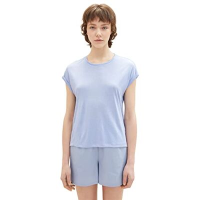 TOM TAILOR Denim dam T-tröja 1036534, 12819 – Parisienneblå, M TOM TAILOR Denim dam T-tröja 1036534, 12819 – Parisienneblå, M