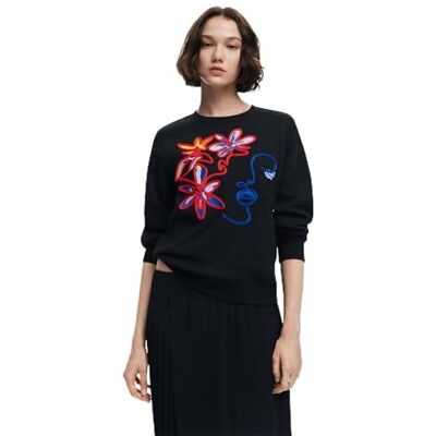 Desigual SW_Lady, 2000, S, svart, S Desigual SW_Lady, 2000, S, svart, S