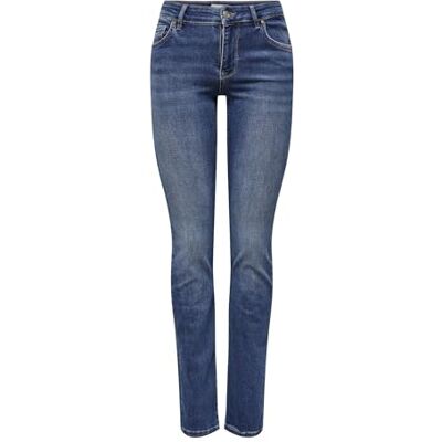 ONLY Kvinnors ONLALICIA REG strt DNM DOT879 NOOS jeans, medium blå denim, 30/32 ONLY Kvinnors ONLALICIA REG strt DNM DOT879 NOOS jeans, medium blå denim, 30/32