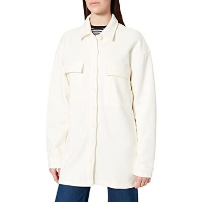 NA-KD damtröja överskjorta Button Down-skjorta, Benvit, M NA-KD damtröja överskjorta Button Down-skjorta, Benvit, M