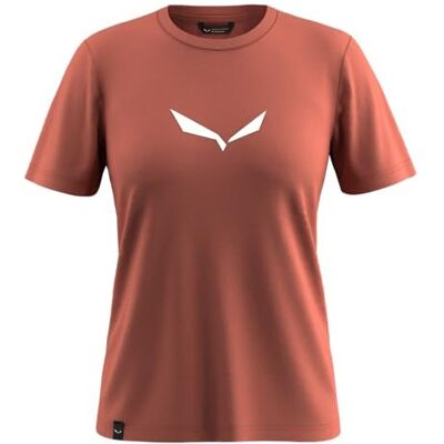 Salewa Solid Dry T-shirt W, Etruscan röd, S Salewa Solid Dry T-shirt W, Etruscan röd, S