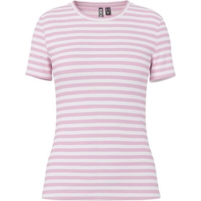 PIECES Pcruka Ss Top Noos Bc, roseate spoonbill, XL PIECES Pcruka Ss Top Noos Bc, roseate spoonbill, XL