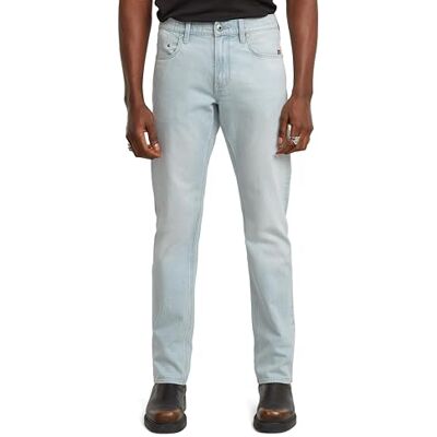 G-STAR Mosa raka jeans för män, Blå (Sun Faded Blue Vapour D23692-d936-h112), 34W / 36L G-STAR Mosa raka jeans för män, Blå (Sun Faded Blue Vapour D23692-d936-h112), 34W / 36L