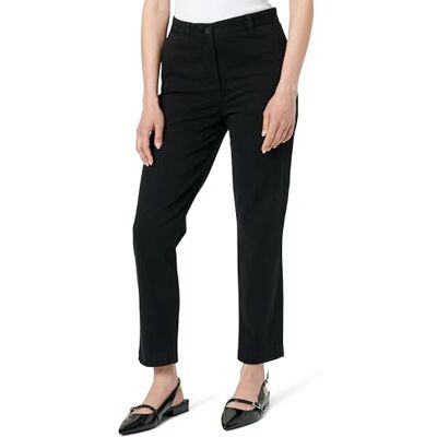 Tommy Hilfiger Dam CO STRETCH GMD SLIM KINO WW0WW45920, svart, 34, Svart, 34 EU Tommy Hilfiger Dam CO STRETCH GMD SLIM KINO WW0WW45920, svart, 34, Svart, 34 EU