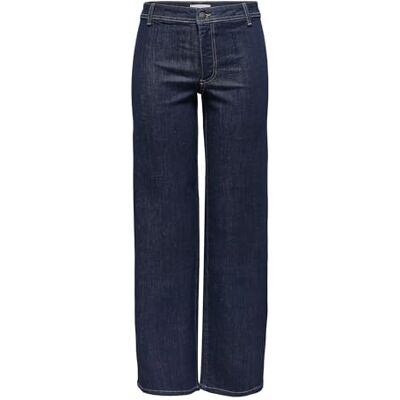 JDY vanessa Midmidja Wide Jeans Dbd denim, Mörkblå denim, L / 32L JDY vanessa Midmidja Wide Jeans Dbd denim, Mörkblå denim, L / 32L