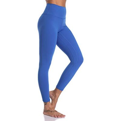 YUNOGA Women's Soft High Waisted Yoga Pants Tummy Control Ankle Length Leggings (XS, Royal Blue) YUNOGA Women's Soft High Waisted Yoga Pants Tummy Control Ankle Length Leggings (XS, Royal Blue)