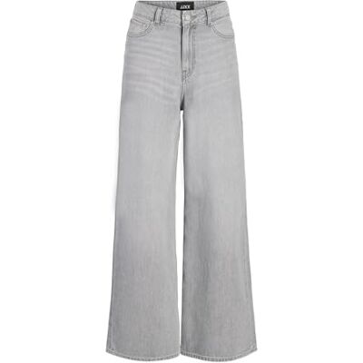 JJXX JACK & JONES Jxtokyo Wide HW R315 Dnm Noos, ljusgrå denim, 28 W/30 L dam, Ljusgrå, 28W / 30L JJXX JACK & JONES Jxtokyo Wide HW R315 Dnm Noos, ljusgrå denim, 28 W/30 L dam, Ljusgrå, 28W / 30L