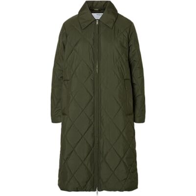 SELECTED FEMME Slfcilla Quilted Coat Noos, Djup, 44 SELECTED FEMME Slfcilla Quilted Coat Noos, Djup, 44
