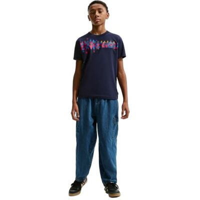 NIKE unisex barn Fc Barcelona Fußball-t-shirt Für Ältere Kinder fotboll tshirt NIKE unisex barn Fc Barcelona Fußball-t-shirt Für Ältere Kinder fotboll tshirt
