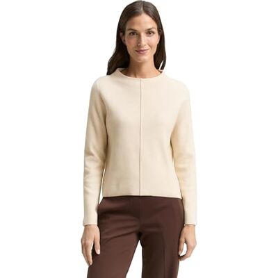 TOM TAILOR damtröja, 36844 – Sandsten beige melerad, 3XL TOM TAILOR damtröja, 36844 – Sandsten beige melerad, 3XL
