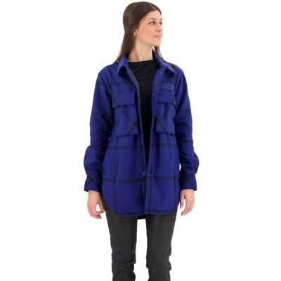 G-STAR RAW Bf Overshirts för kvinnor, regular, Flerfärgad (Ballpen Blue Louis Check D23554-d402-g098), L G-STAR RAW Bf Overshirts för kvinnor, regular, Flerfärgad (Ballpen Blue Louis Check D23554-d402-g098), L