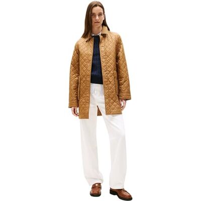 Tommy Hilfiger Övriga jackor för kvinnor, Brun (Hickory), L Tommy Hilfiger Övriga jackor för kvinnor, Brun (Hickory), L