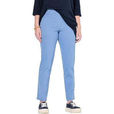 Ulla Popken dam jeggings byxor, Ljus blåklint, 33W / 32L Ulla Popken dam jeggings byxor, Ljus blåklint, 33W / 32L
