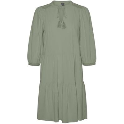 VERO MODA VMPRETTY 3/4 tunika WVN GA NOOS, Säkringsgrön, XS VERO MODA VMPRETTY 3/4 tunika WVN GA NOOS, Säkringsgrön, XS
