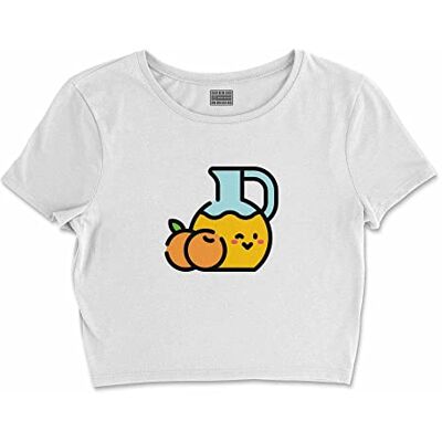 Bona Basics , Digital tryckt basic t-shirt för damer,% 100 bomull, vit, ledig, damtoppar, storlek: XL, Vit, XL Kort Bona Basics , Digital tryckt basic t-shirt för damer,% 100 bomull, vit, ledig, damtoppar, storlek: XL, Vit, XL Kort