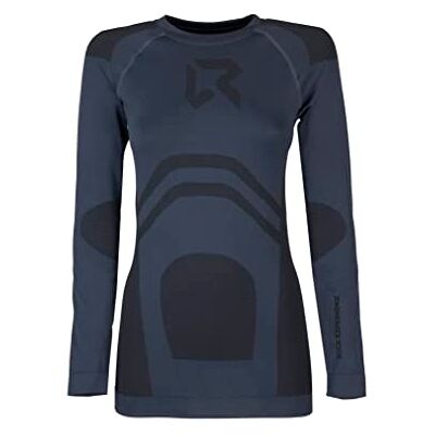 Rock Experience Women LS t-shirt, grå antracit, XL, Grey Anthracite, XL Rock Experience Women LS t-shirt, grå antracit, XL, Grey Anthracite, XL