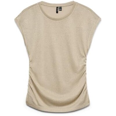 VERO MODA Vmsarah Sl Top JRS Ga Noos, Silver Mink, XS VERO MODA Vmsarah Sl Top JRS Ga Noos, Silver Mink, XS