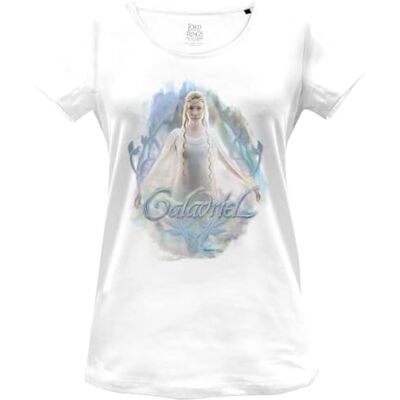 The Lord Of The Rings WOLOTRMTS002 T-shirt, vit, M dam, Vitt och blått, M The Lord Of The Rings WOLOTRMTS002 T-shirt, vit, M dam, Vitt och blått, M