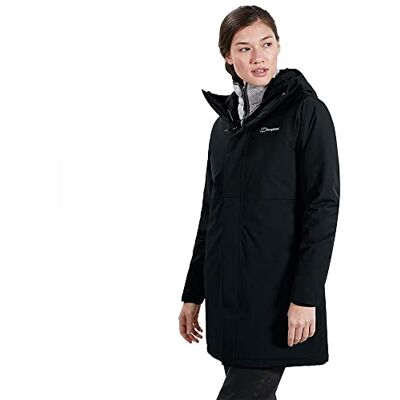 Berghaus kvinnors Hinderwick isolerad vattentät jacka, hållbar, andningsbar regnrock Berghaus kvinnors Hinderwick isolerad vattentät jacka, hållbar, andningsbar regnrock