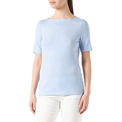 TOM TAILOR Denim Damer Basic T-shirt 1031479, 11486 Brunnera Blue, XS TOM TAILOR Denim Damer Basic T-shirt 1031479, 11486 Brunnera Blue, XS