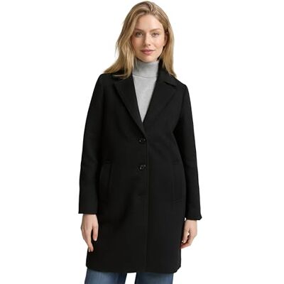 TOM TAILOR dam 1046603 kappa, 14482-djup svart, XXL, 14482 – djup svart, XXL TOM TAILOR dam 1046603 kappa, 14482-djup svart, XXL, 14482 – djup svart, XXL